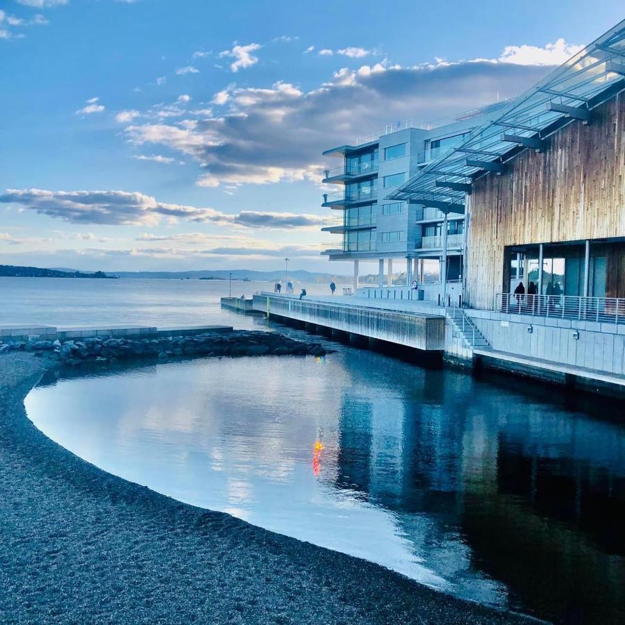 Exclusive Apartment, Sea View To Oslo Fjord, Located On Water In Oslo Center Exterior photo